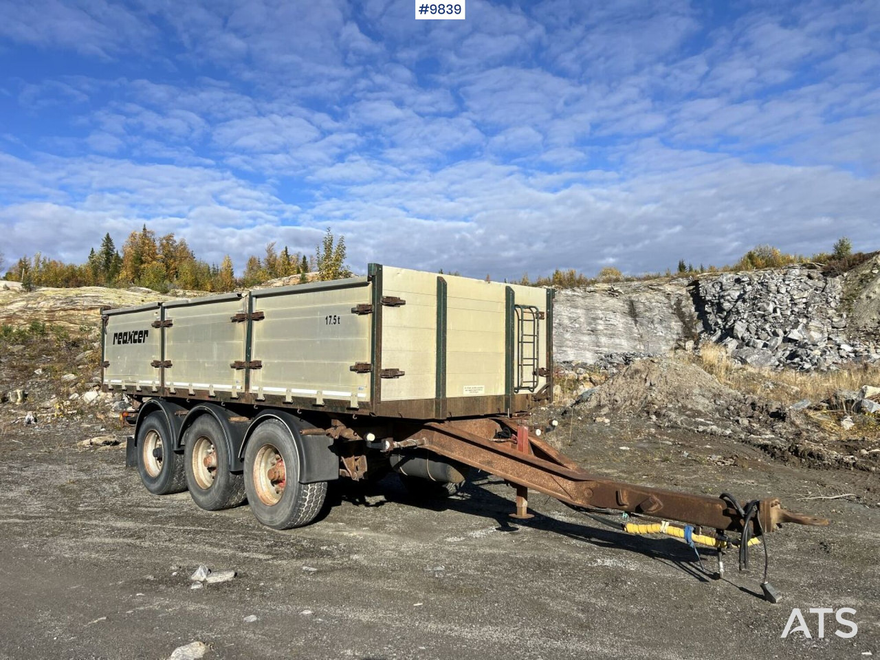 Tipper wagon Kilafors SKB3-T58 - Damperli römork: fotoğraf 2 Tipper wagon Kilafors SKB3-T58 - Damperli römork: fotoğraf 2