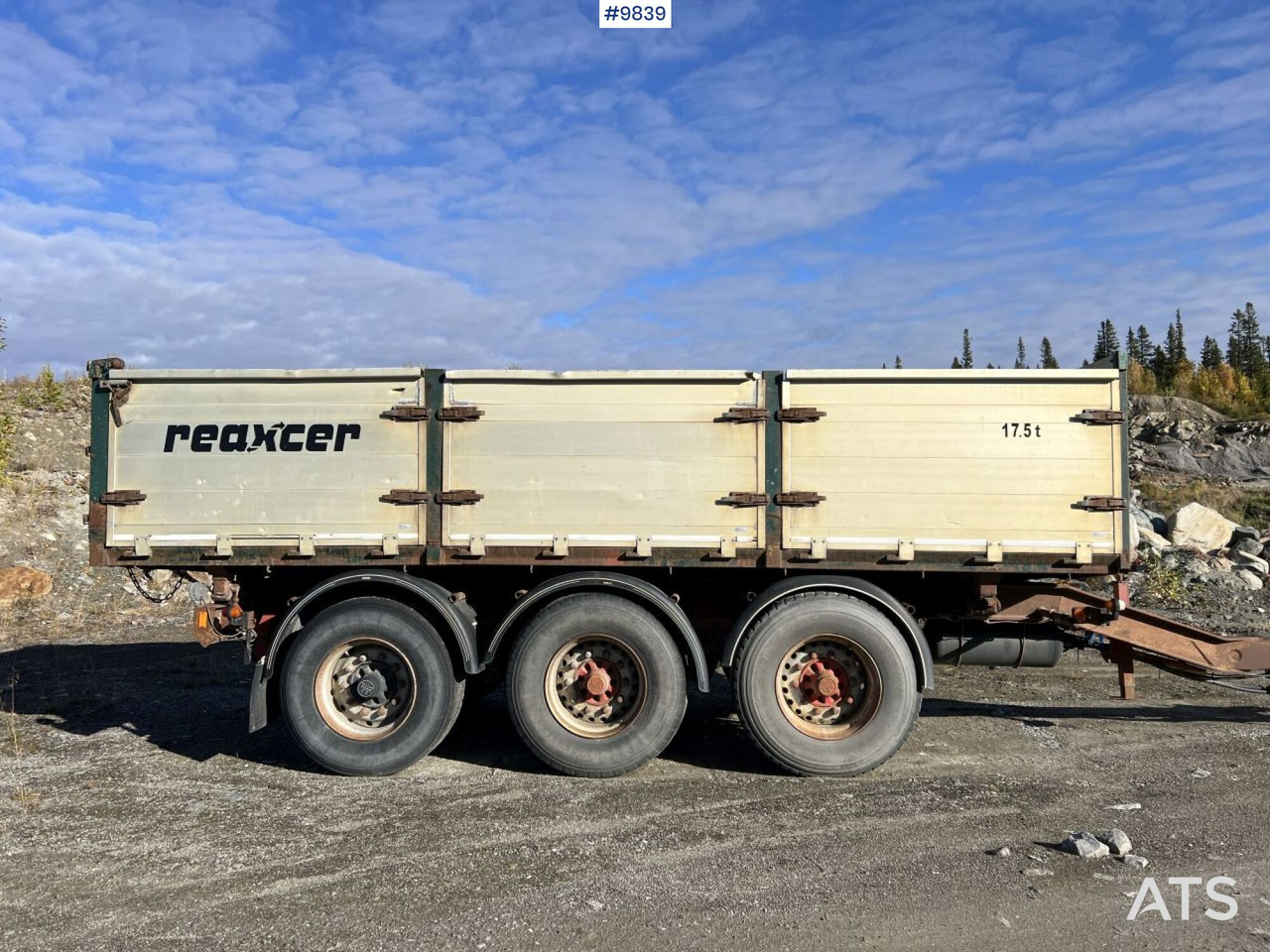 Tipper wagon Kilafors SKB3-T58 - Damperli römork: fotoğraf 3 Tipper wagon Kilafors SKB3-T58 - Damperli römork: fotoğraf 3