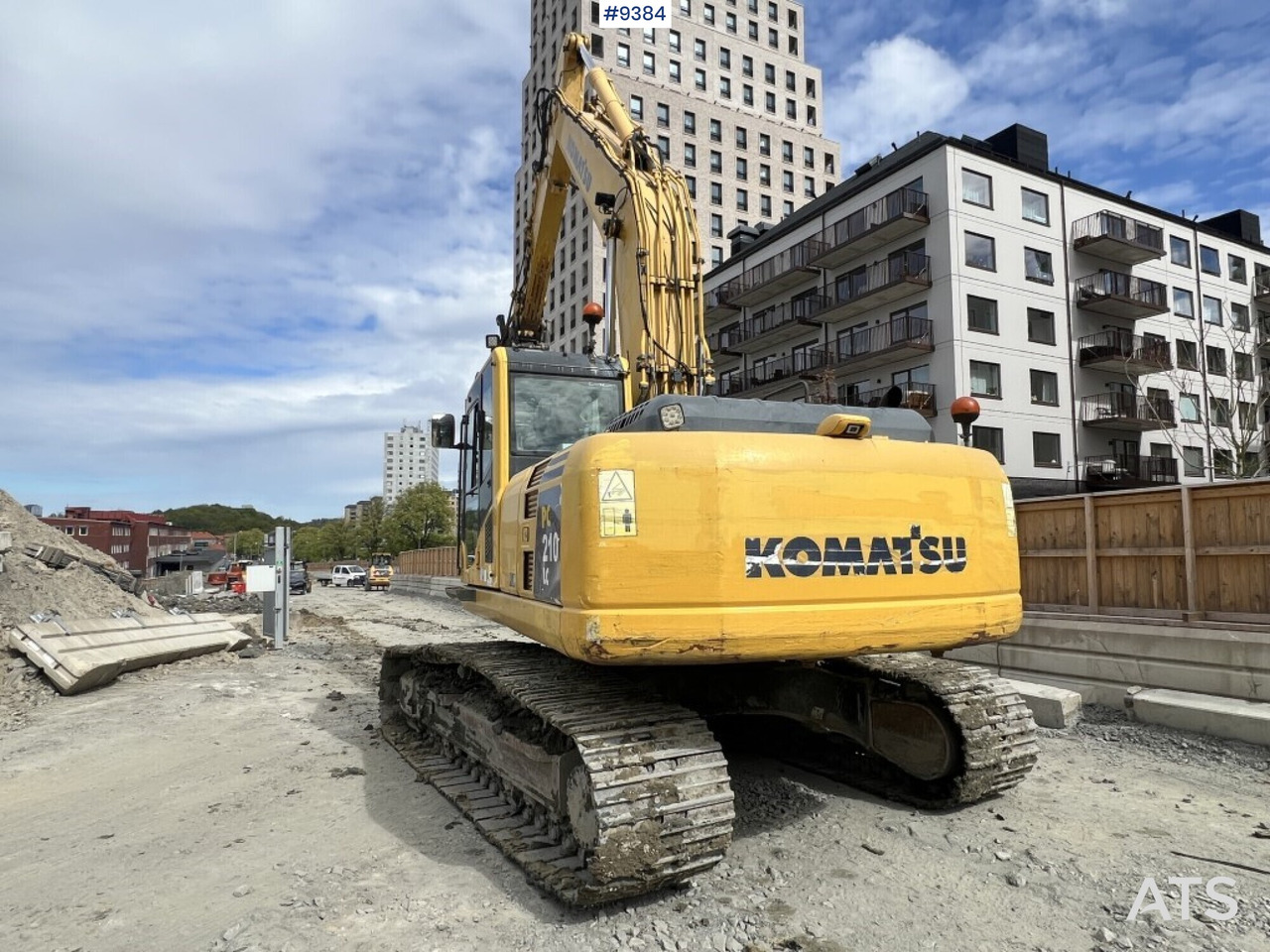 Paletli ekskavatör Tracked excavator Komatsu PC210LC (VIDEO): fotoğraf 12