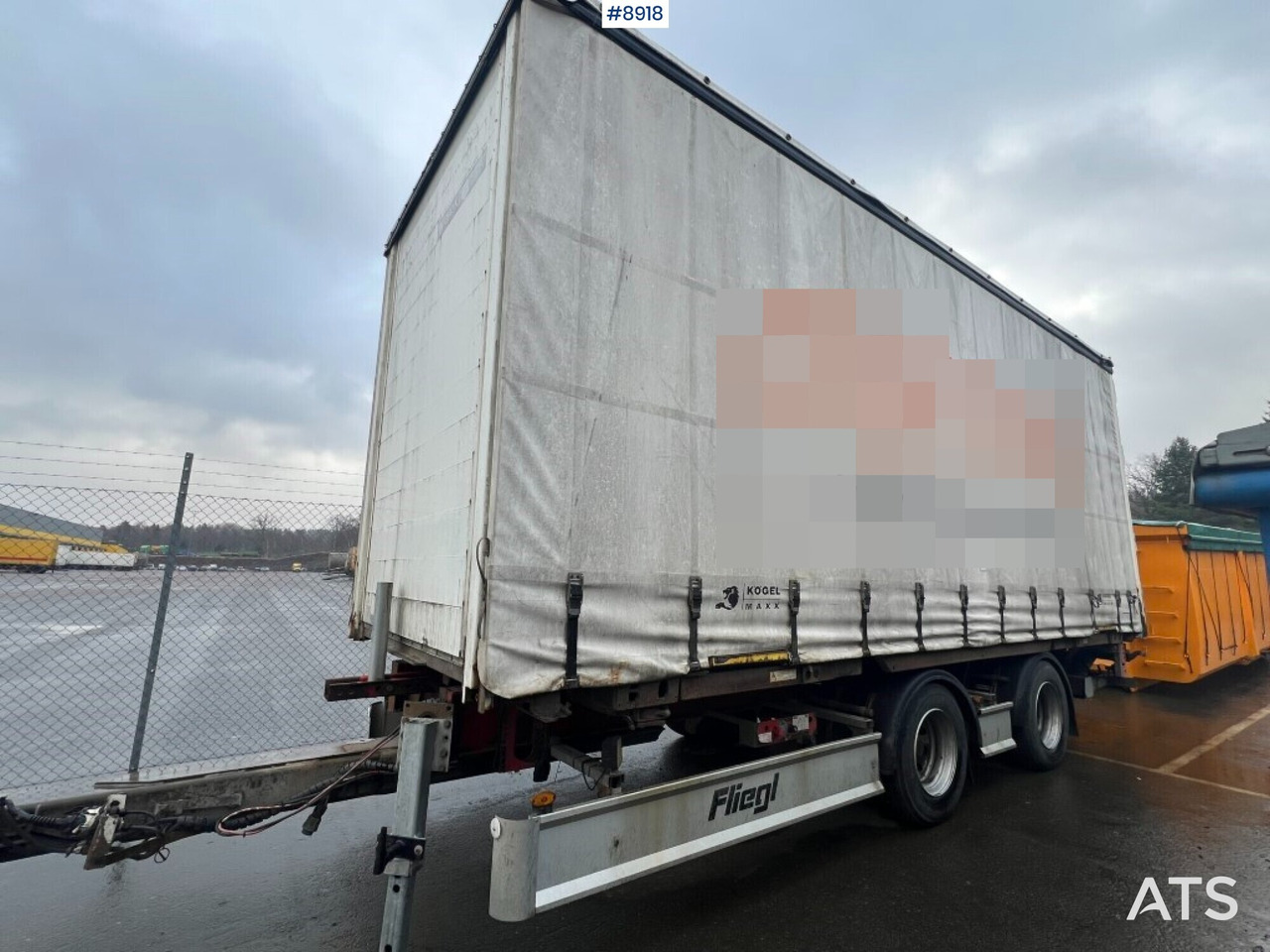 Trailer - FLIEGL TWP 200J - Tenteli römork: fotoğraf 1 Trailer - FLIEGL TWP 200J - Tenteli römork: fotoğraf 1