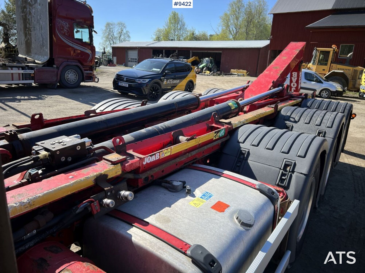Tridem Hooklift Truck Scania G490 with plow brackets - Kancalı yükleyici kamyon: fotoğraf 5 Tridem Hooklift Truck Scania G490 with plow brackets - Kancalı yükleyici kamyon: fotoğraf 5