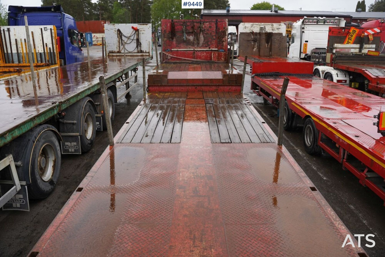 Trombon trailer BROSHUIS E-2190/27 - Alçak çerçeveli platform römork: fotoğraf 3 Trombon trailer BROSHUIS E-2190/27 - Alçak çerçeveli platform römork: fotoğraf 3