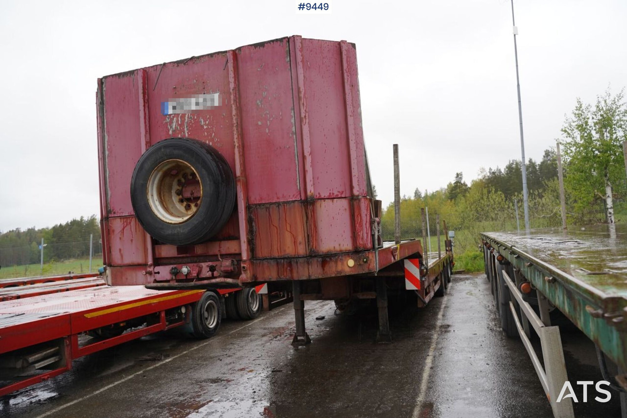 Trombon trailer BROSHUIS E-2190/27 - Alçak çerçeveli platform römork: fotoğraf 4 Trombon trailer BROSHUIS E-2190/27 - Alçak çerçeveli platform römork: fotoğraf 4