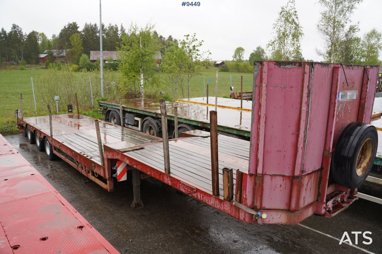 Trombon trailer BROSHUIS E-2190/27 - Alçak çerçeveli platform römork: fotoğraf 2 Trombon trailer BROSHUIS E-2190/27 - Alçak çerçeveli platform römork: fotoğraf 2