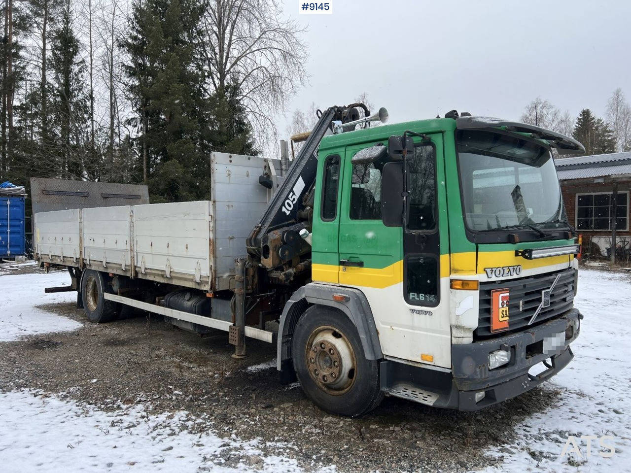 Volvo FL614 4x2 Förlängd med HIAB 105-3 - Vinçli kamyon: fotoğraf 2 Volvo FL614 4x2 Förlängd med HIAB 105-3 - Vinçli kamyon: fotoğraf 2