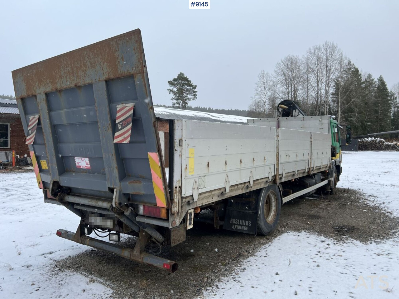 Volvo FL614 4x2 Förlängd med HIAB 105-3 - Vinçli kamyon: fotoğraf 4 Volvo FL614 4x2 Förlängd med HIAB 105-3 - Vinçli kamyon: fotoğraf 4