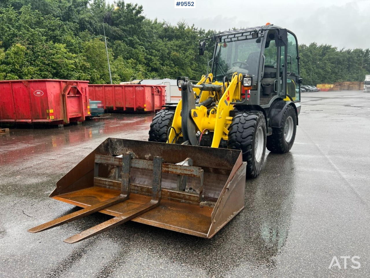 Wheel loader Wacker Neuson WL52 gears and tool stand - Tekerlekli yükleyici: fotoğraf 1 Wheel loader Wacker Neuson WL52 gears and tool stand - Tekerlekli yükleyici: fotoğraf 1