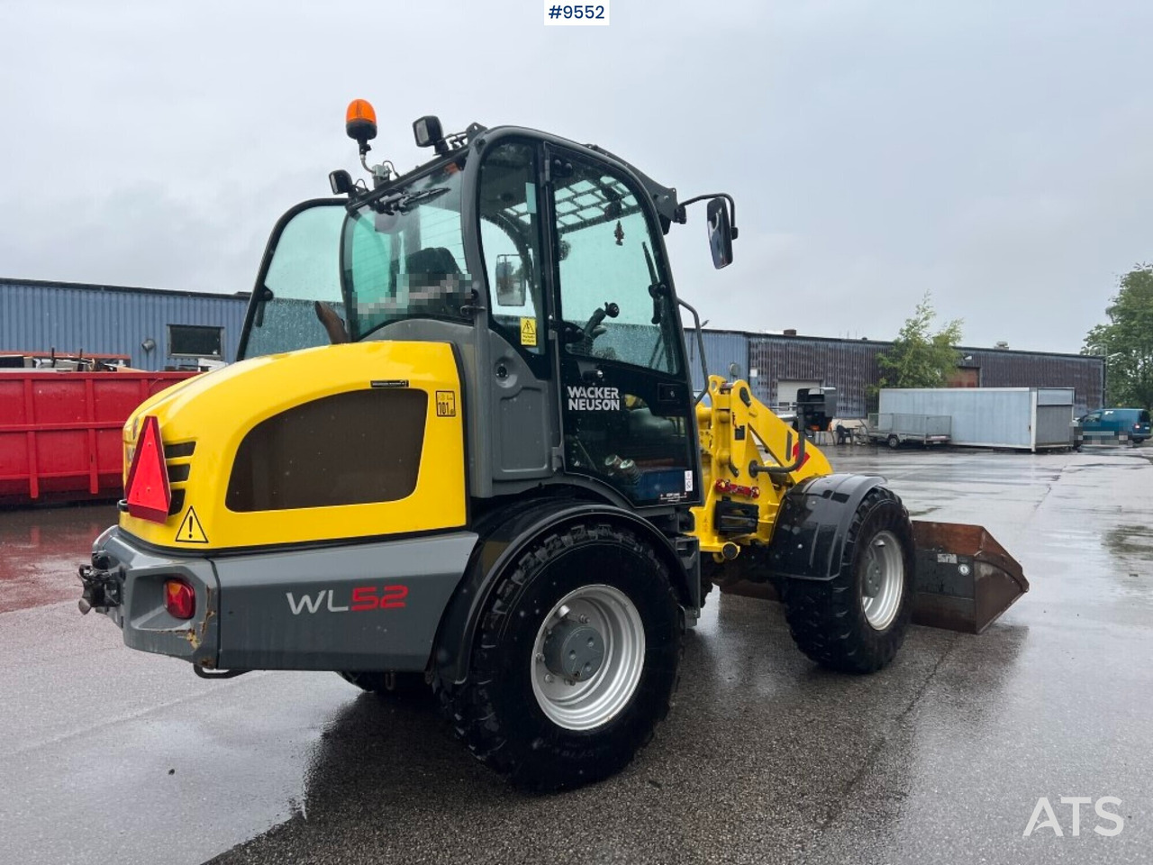 Wheel loader Wacker Neuson WL52 gears and tool stand - Tekerlekli yükleyici: fotoğraf 3 Wheel loader Wacker Neuson WL52 gears and tool stand - Tekerlekli yükleyici: fotoğraf 3