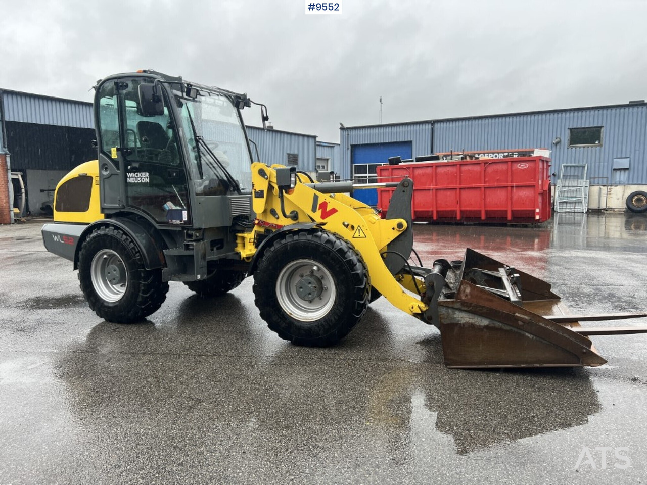 Wheel loader Wacker Neuson WL52 gears and tool stand - Tekerlekli yükleyici: fotoğraf 2 Wheel loader Wacker Neuson WL52 gears and tool stand - Tekerlekli yükleyici: fotoğraf 2