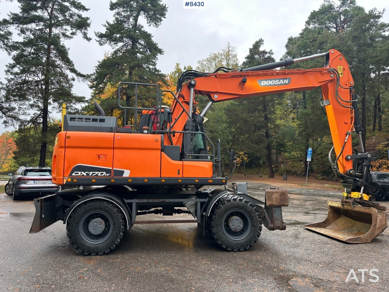 Tekerlekli ekskavatör Wheeled Excavator Doosan  DX170W (See video): fotoğraf 6