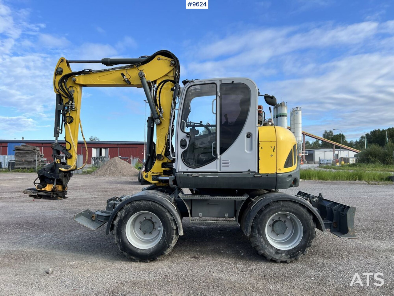 Wheeled Excavator Wacker Neuson EW100 (See Video) - Tekerlekli ekskavatör: fotoğraf 1 Wheeled Excavator Wacker Neuson EW100 (See Video) - Tekerlekli ekskavatör: fotoğraf 1