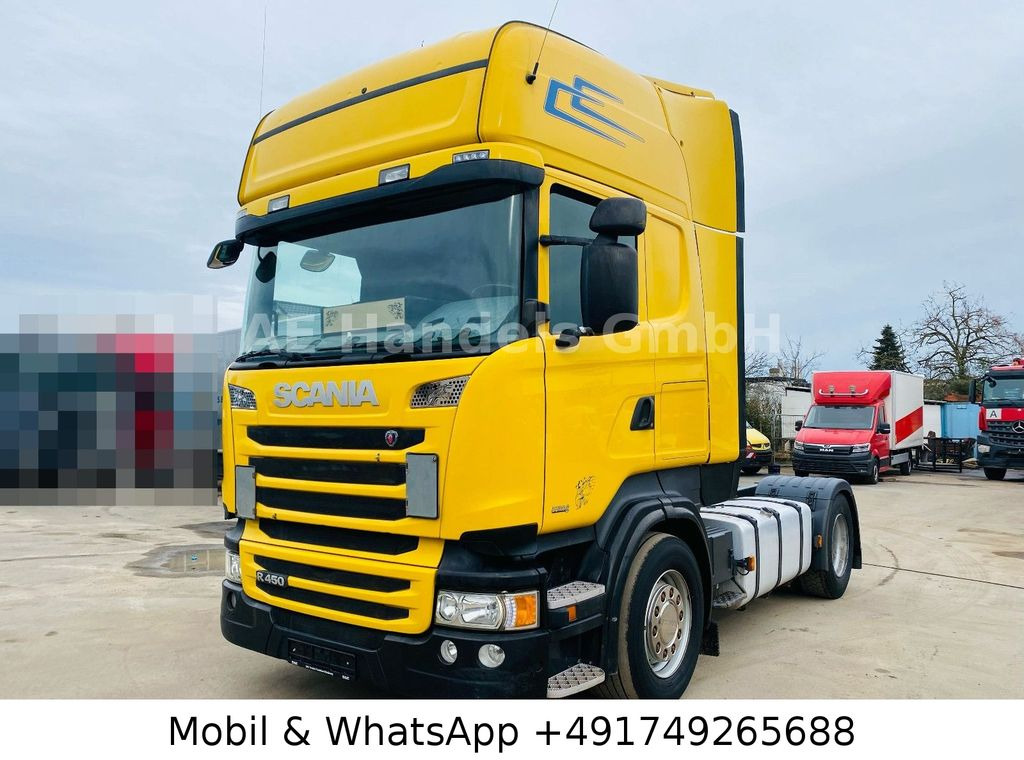 Scania R450 Topline BL *Retarder/Standklima/TÜV-02.2026 Scania R450 Topline BL *Retarder/Standklima/TÜV-02.2026 - Çekici: fotoğraf 1 Scania R450 Topline BL *Retarder/Standklima/TÜV-02.2026 Scania R450 Topline BL *Retarder/Standklima/TÜV-02.2026 - Çekici: fotoğraf 1