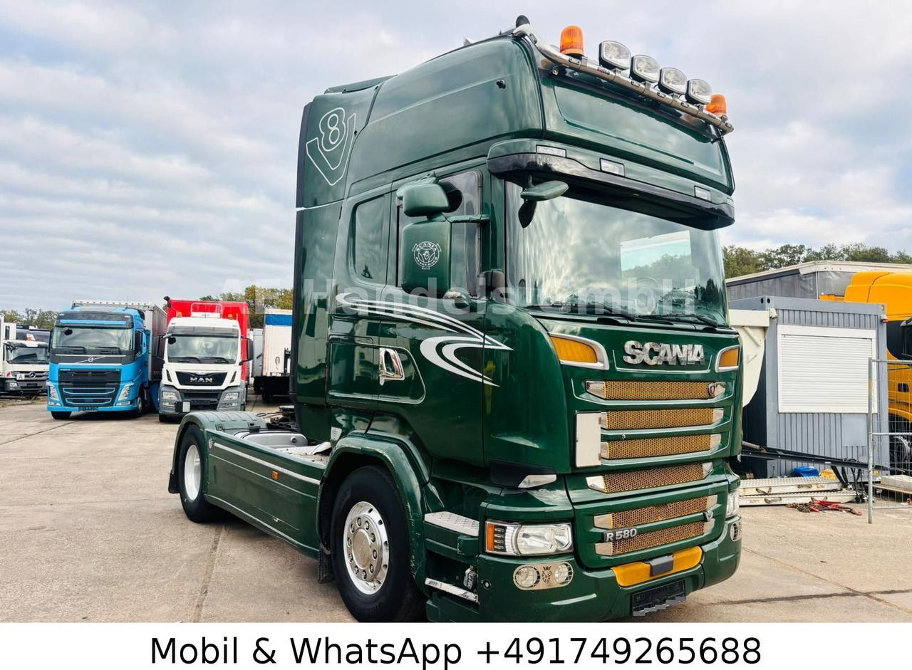 Scania R580 TopLine LL *Retarder/Standklima/ACC/Hydr. - Çekici: fotoğraf 1 Scania R580 TopLine LL *Retarder/Standklima/ACC/Hydr. - Çekici: fotoğraf 1