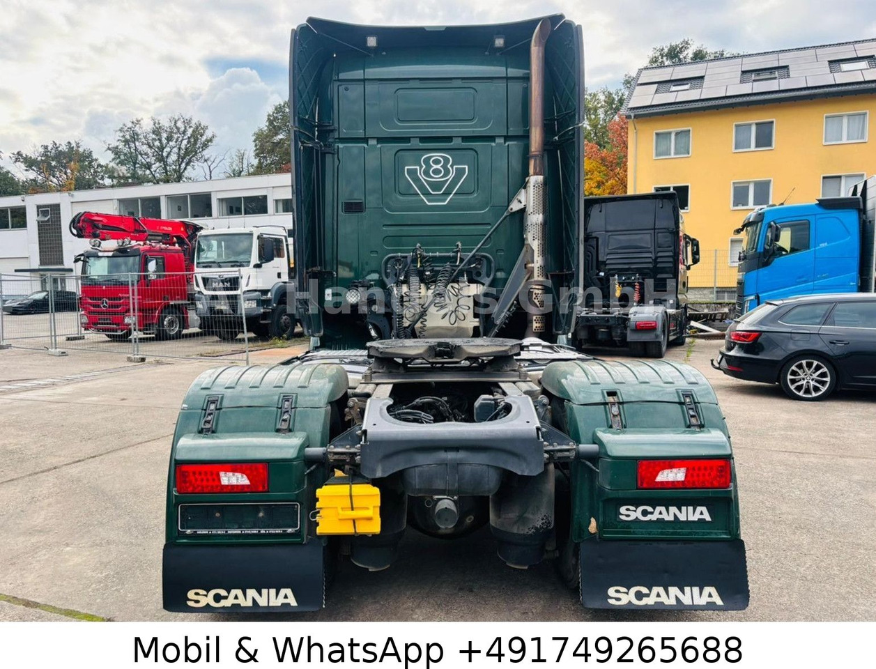 Scania R580 TopLine LL *Retarder/Standklima/ACC/Hydr. - Çekici: fotoğraf 4 Scania R580 TopLine LL *Retarder/Standklima/ACC/Hydr. - Çekici: fotoğraf 4
