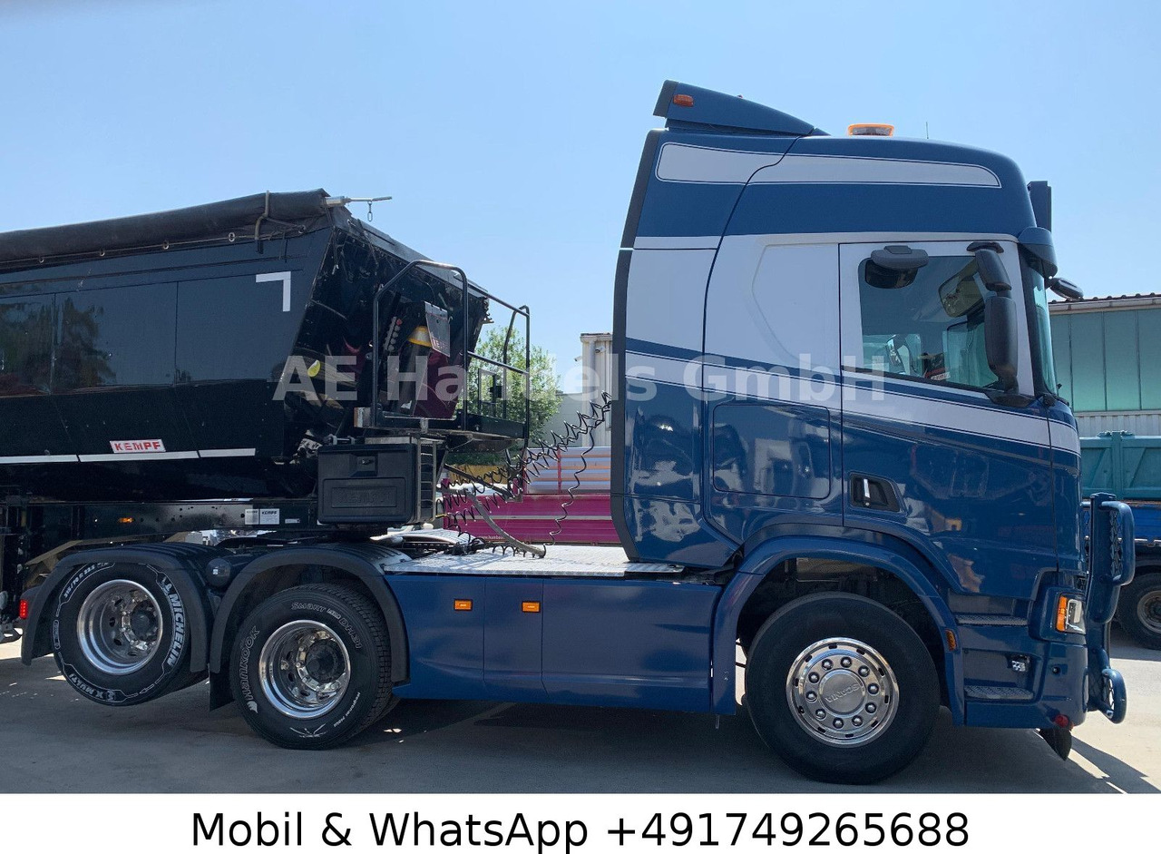Scania R580 V8 HighLine 6x2*Retarder/Hydr/66To/Lift/ACC - Çekici: fotoğraf 4 Scania R580 V8 HighLine 6x2*Retarder/Hydr/66To/Lift/ACC - Çekici: fotoğraf 4