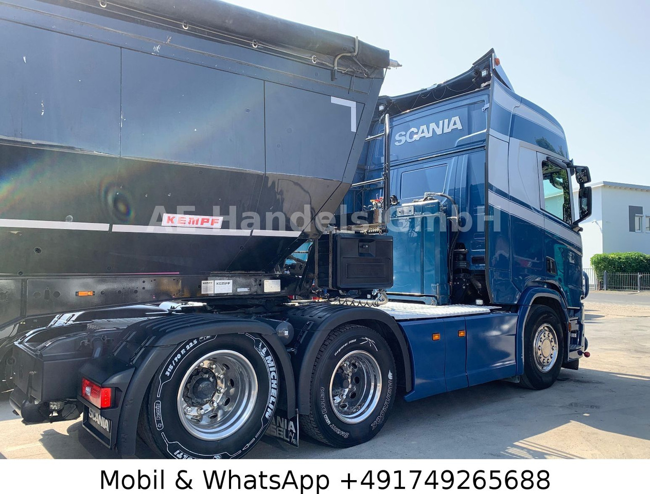 Scania R580 V8 HighLine 6x2*Retarder/Hydr/66To/Lift/ACC - Çekici: fotoğraf 3 Scania R580 V8 HighLine 6x2*Retarder/Hydr/66To/Lift/ACC - Çekici: fotoğraf 3