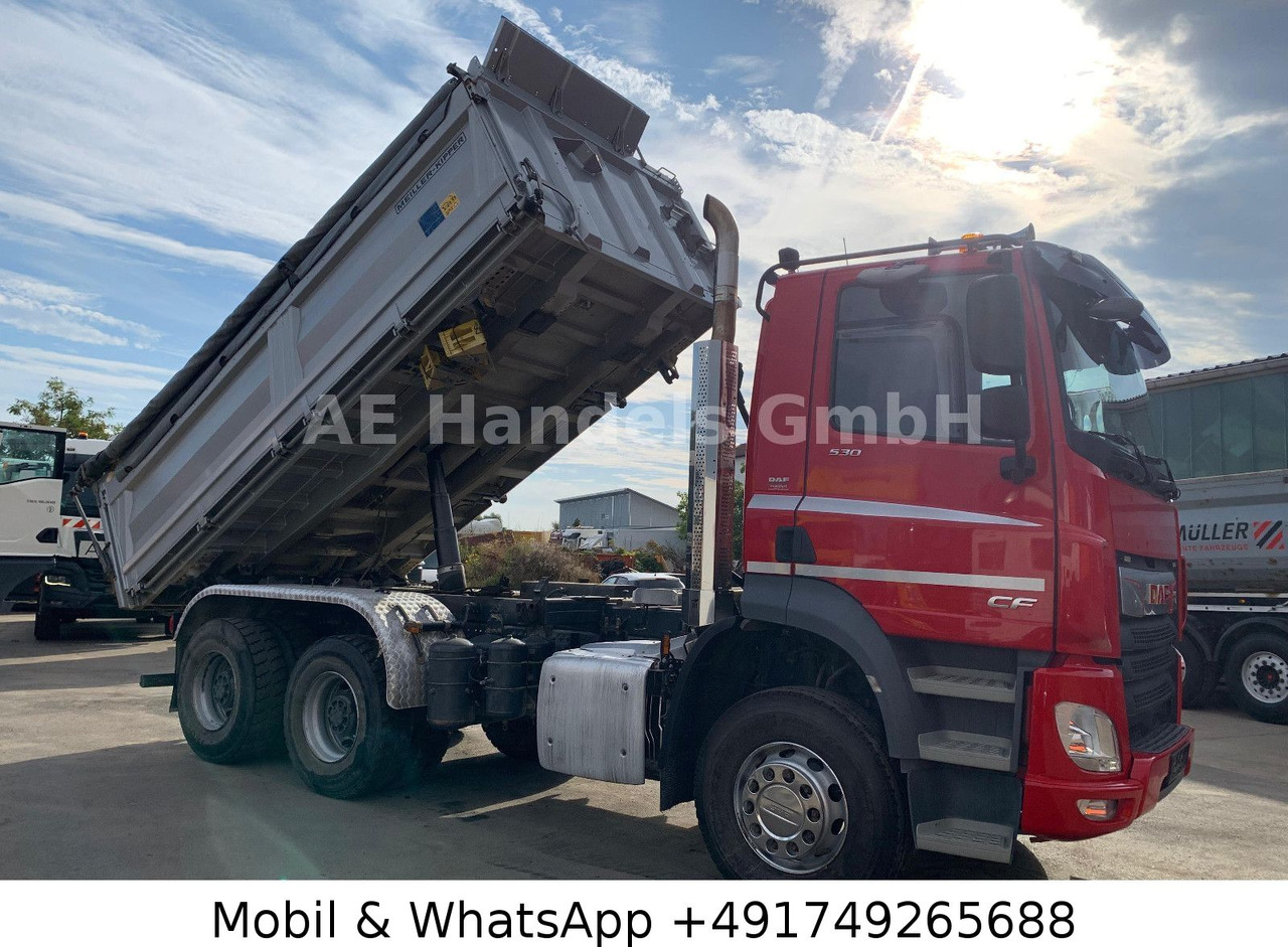 DAF CF 530 6x4 Meiller *Bobmatik/12m³/Standklima/AHK - Damperli kamyon: fotoğraf 3 DAF CF 530 6x4 Meiller *Bobmatik/12m³/Standklima/AHK - Damperli kamyon: fotoğraf 3