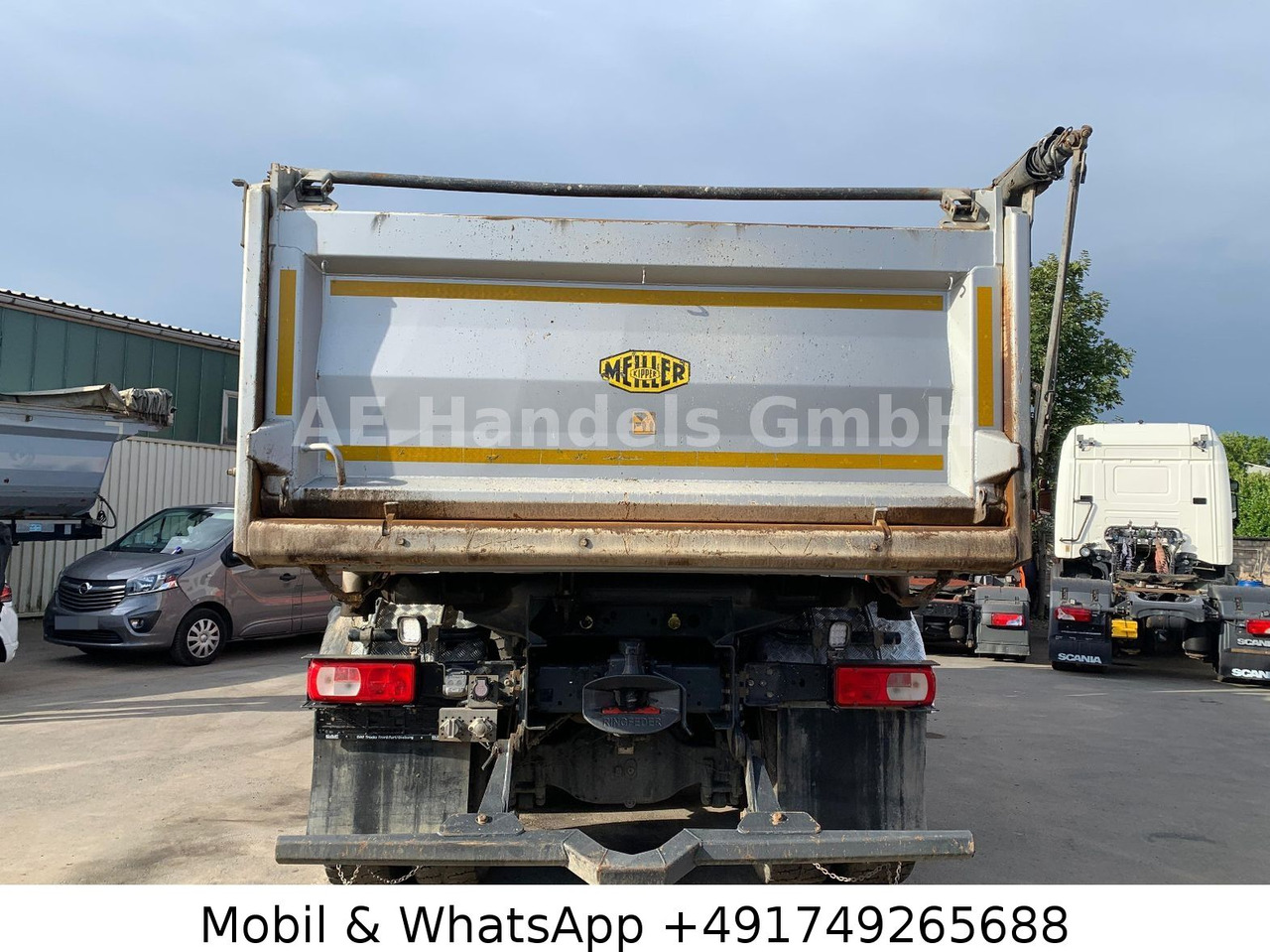 DAF CF 530 6x4 Meiller *Bobmatik/12m³/Standklima/AHK - Damperli kamyon: fotoğraf 5 DAF CF 530 6x4 Meiller *Bobmatik/12m³/Standklima/AHK - Damperli kamyon: fotoğraf 5