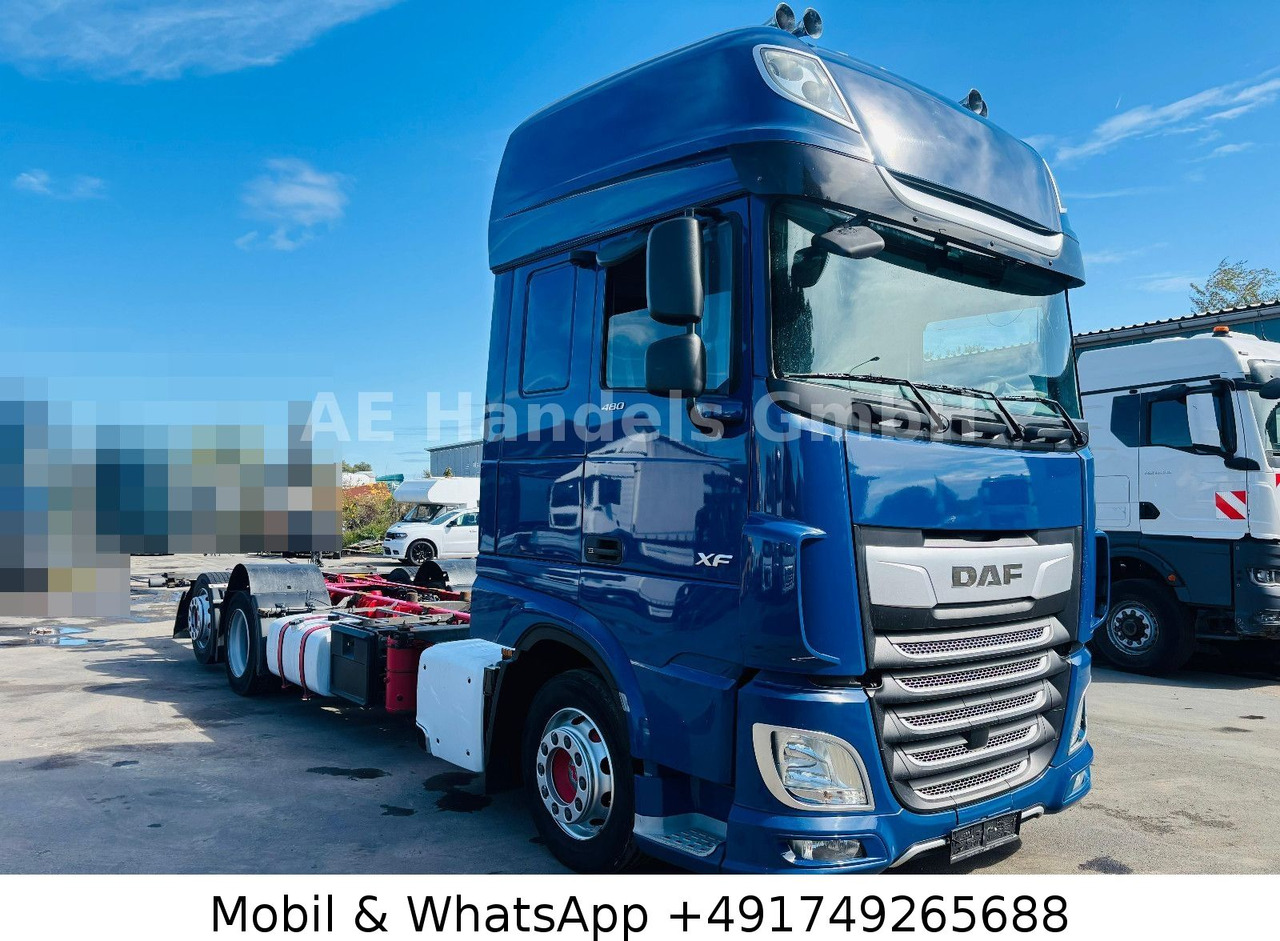 DAF XF 480 SSC LL BDF *Retarder/Lenk+Lift/ACC/2xTank - Konteynır taşıyıcı/ Yedek karoser kamyon: fotoğraf 1 DAF XF 480 SSC LL BDF *Retarder/Lenk+Lift/ACC/2xTank - Konteynır taşıyıcı/ Yedek karoser kamyon: fotoğraf 1