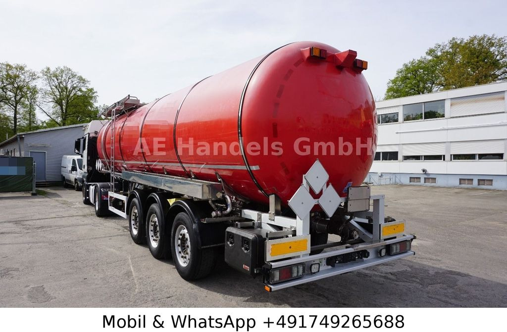 Feldbinder TSA 32.3 Aluminium Bitumen*ADR/32.000Ltr./3-Axle - Tanker dorse: fotoğraf 5 Feldbinder TSA 32.3 Aluminium Bitumen*ADR/32.000Ltr./3-Axle - Tanker dorse: fotoğraf 5