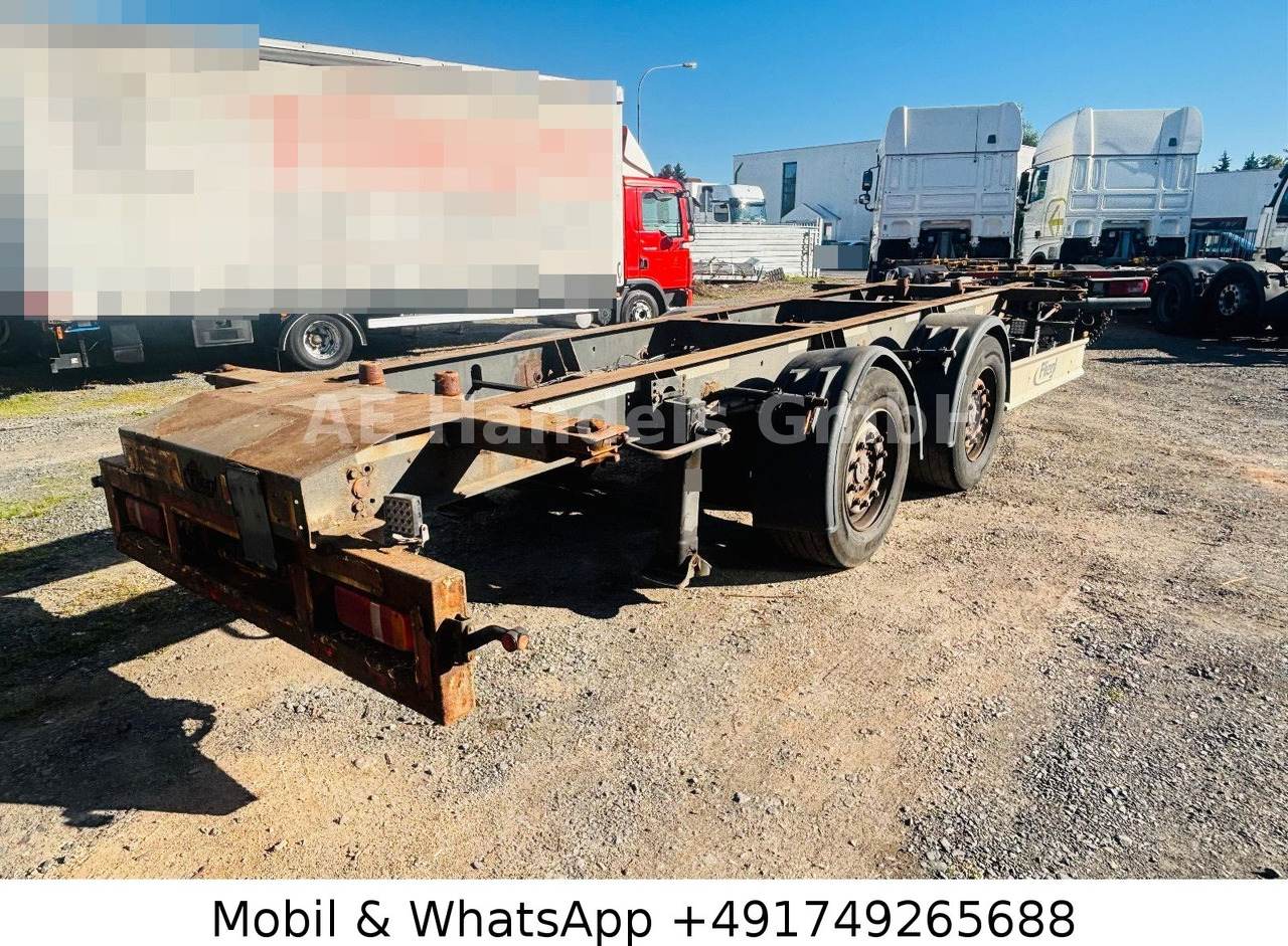 Fliegl TWP 180 Tandem BDF Tiefgekoppelt *Scheibenbremse - Şasi römork: fotoğraf 5 Fliegl TWP 180 Tandem BDF Tiefgekoppelt *Scheibenbremse - Şasi römork: fotoğraf 5