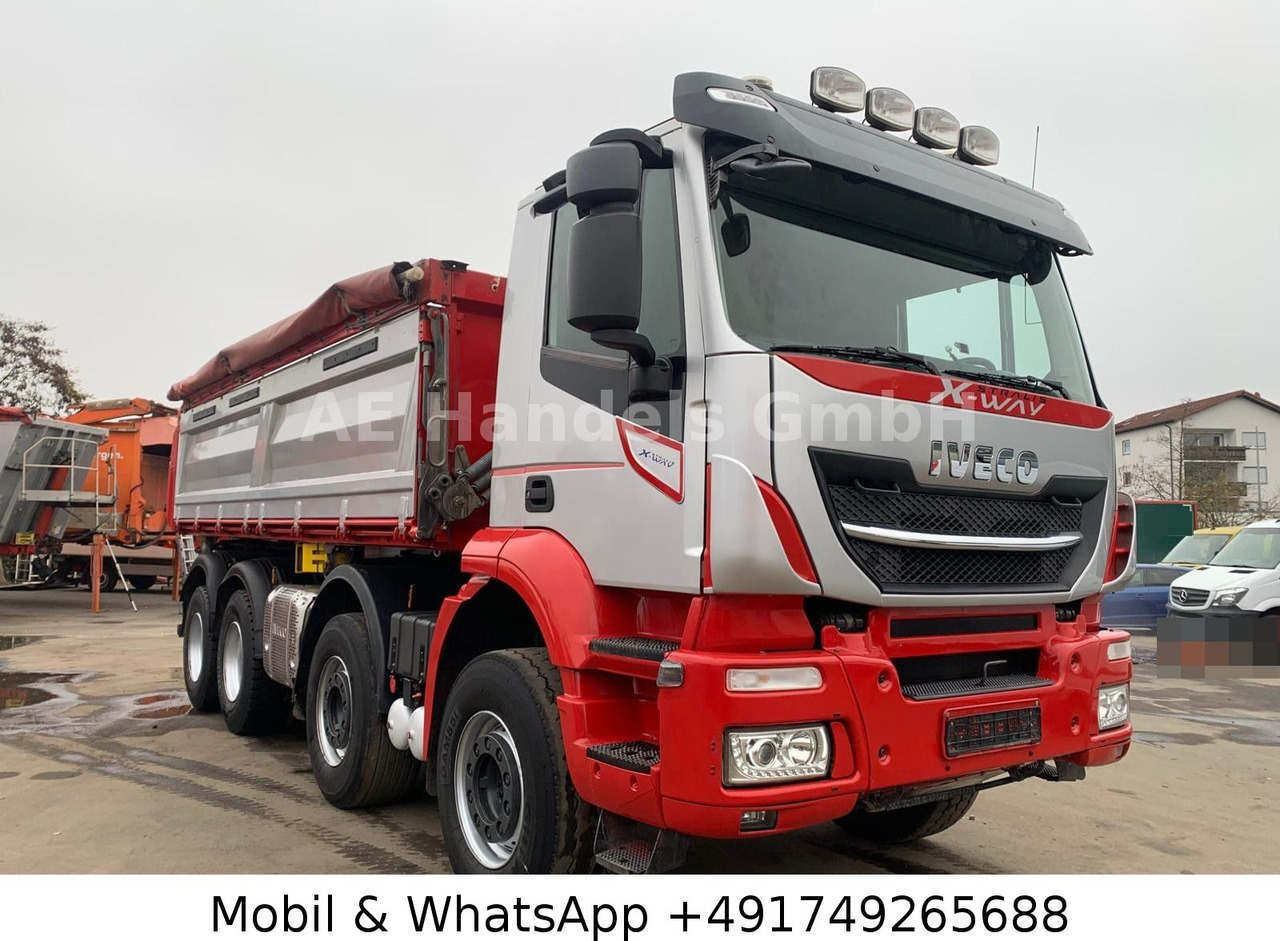 Iveco Stralis X-Way 480 8x4 Meiller*Retarder/Bordmatik - Damperli kamyon: fotoğraf 2 Iveco Stralis X-Way 480 8x4 Meiller*Retarder/Bordmatik - Damperli kamyon: fotoğraf 2