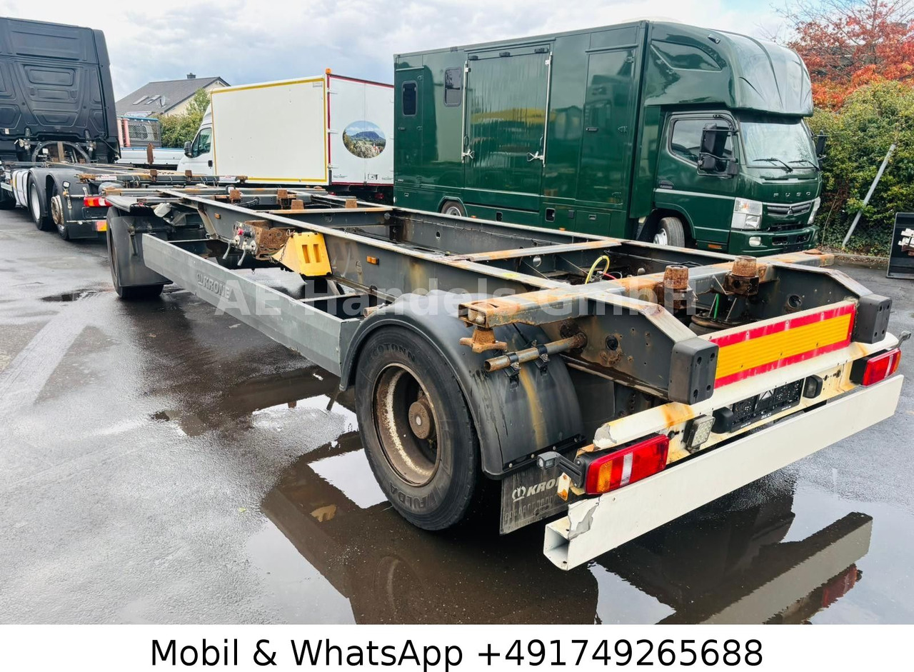 Krone AZ BDF Drehschemel *Scheibenbremsen/VollLuft - Konteynır taşıyıcı/ Yedek karoser römork: fotoğraf 5 Krone AZ BDF Drehschemel *Scheibenbremsen/VollLuft - Konteynır taşıyıcı/ Yedek karoser römork: fotoğraf 5