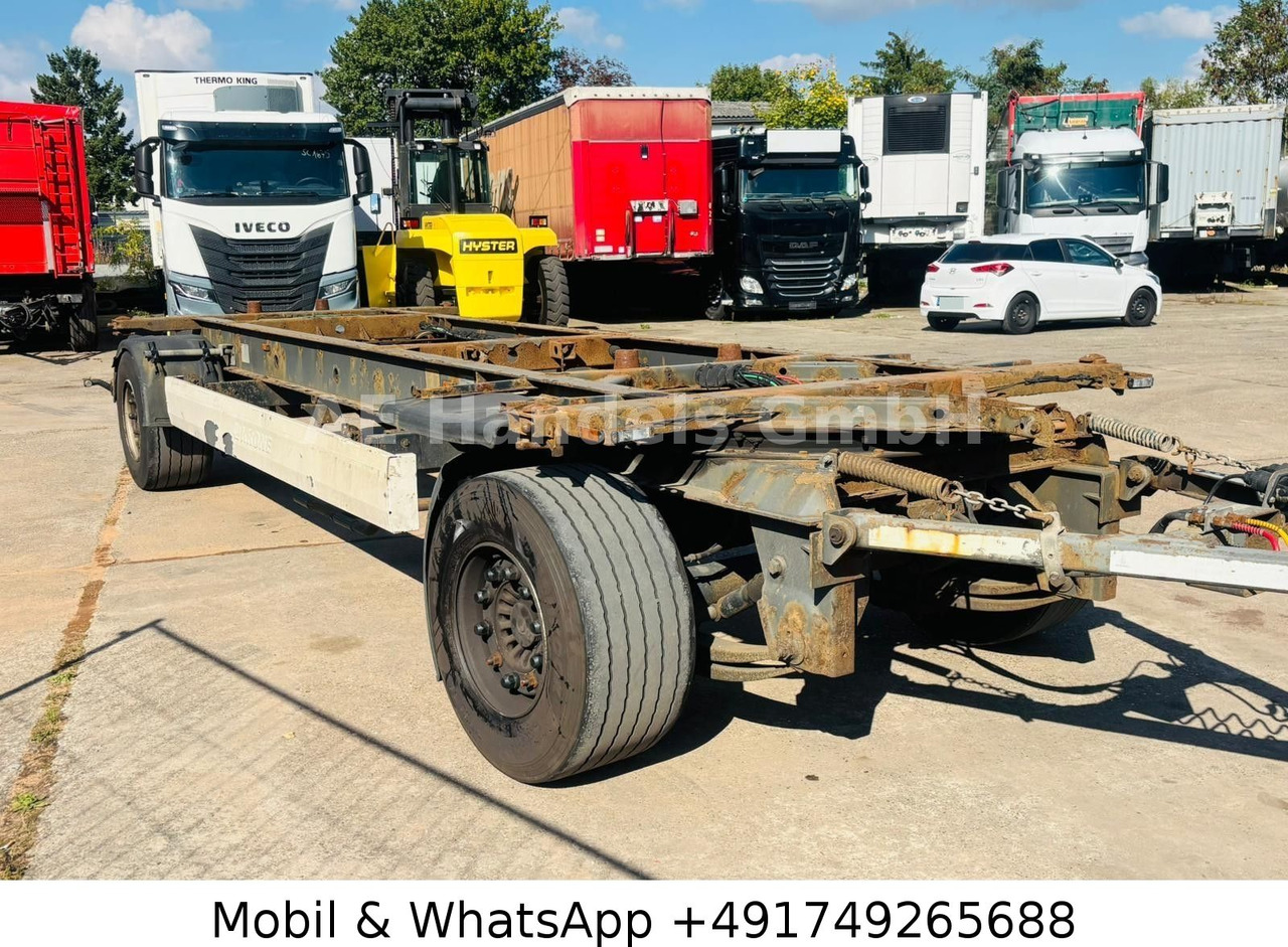 Krone AZW 18 BDF Drehschermel*Scheibenbremsen/VollLuft - Şasi römork: fotoğraf 1 Krone AZW 18 BDF Drehschermel*Scheibenbremsen/VollLuft - Şasi römork: fotoğraf 1