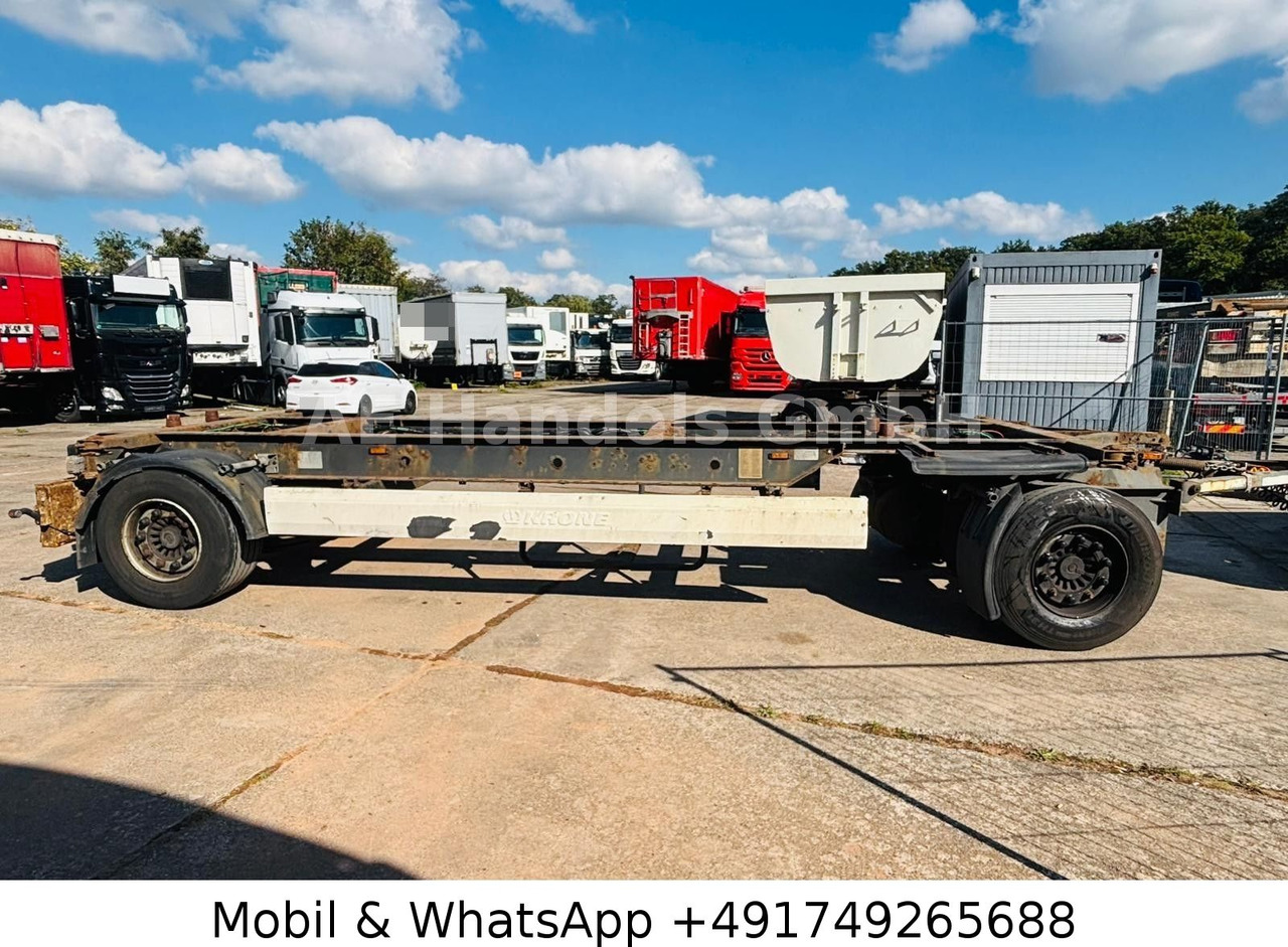 Krone AZW 18 BDF Drehschermel*Scheibenbremsen/VollLuft - Konteynır taşıyıcı/ Yedek karoser römork: fotoğraf 2 Krone AZW 18 BDF Drehschermel*Scheibenbremsen/VollLuft - Konteynır taşıyıcı/ Yedek karoser römork: fotoğraf 2