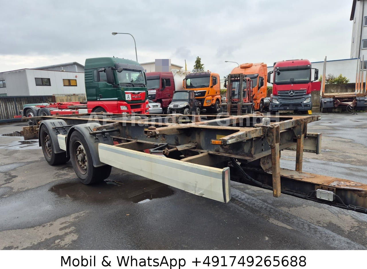 Şasi römork Krone ZZ Tandem BDF Tiefgekoppelt *Wabco/BWP/Luft: fotoğraf 6 Şasi römork Krone ZZ Tandem BDF Tiefgekoppelt *Wabco/BWP/Luft: fotoğraf 6