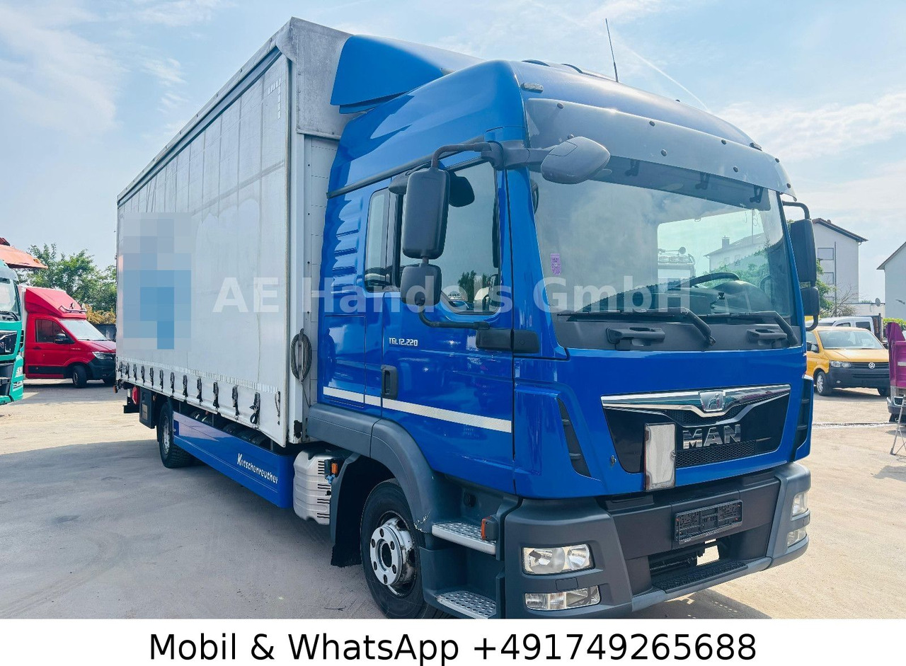 MAN TGL 12.220 LX BL*Tautliner/Edscha/LBW/Standklima - Tenteli kamyon: fotoğraf 1 MAN TGL 12.220 LX BL*Tautliner/Edscha/LBW/Standklima - Tenteli kamyon: fotoğraf 1