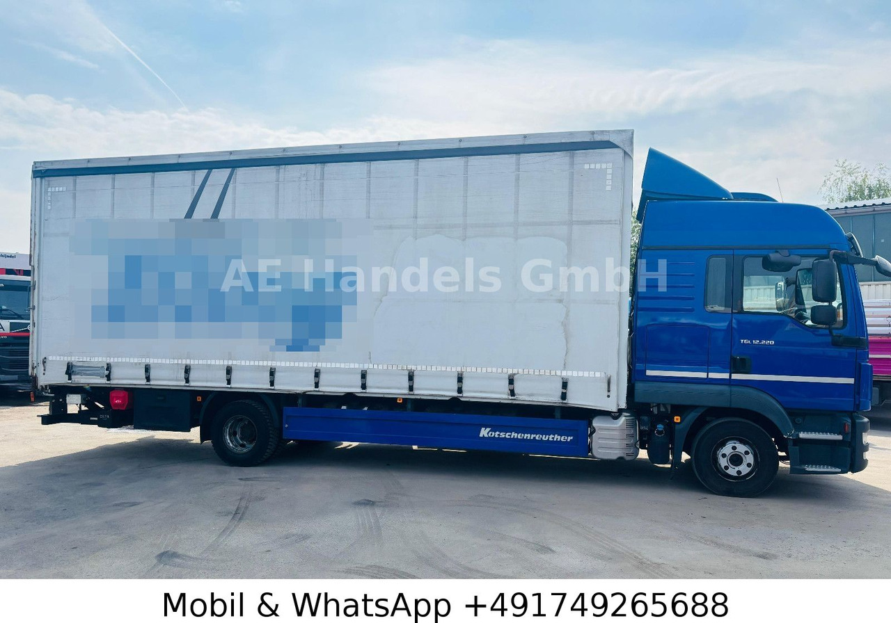 MAN TGL 12.220 LX BL*Tautliner/Edscha/LBW/Standklima - Tenteli kamyon: fotoğraf 2 MAN TGL 12.220 LX BL*Tautliner/Edscha/LBW/Standklima - Tenteli kamyon: fotoğraf 2