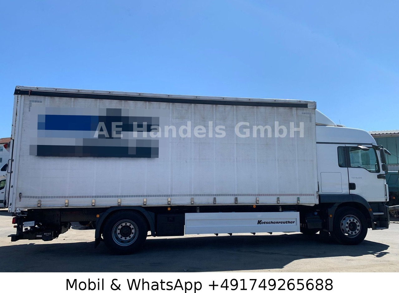 MAN TGM 18.320 L BL *Edscha/Tautliner/LBW/Standklima - Tenteli kamyon: fotoğraf 2 MAN TGM 18.320 L BL *Edscha/Tautliner/LBW/Standklima - Tenteli kamyon: fotoğraf 2