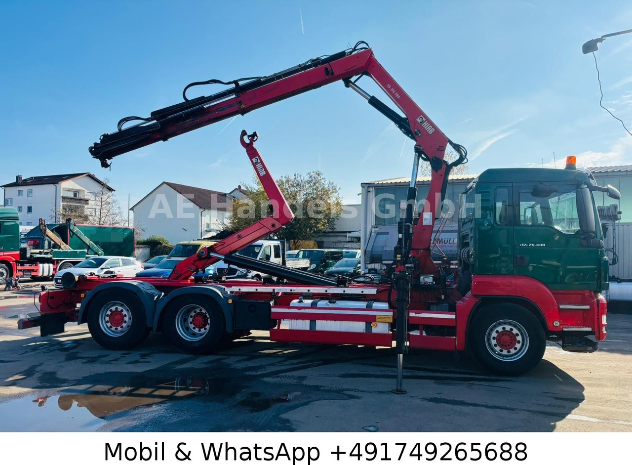 MAN TGS 26.400 6x2 Hiab XR21/HiabSpace3000 *Retarder - Kancalı yükleyici kamyon, Vinçli kamyon: fotoğraf 3 MAN TGS 26.400 6x2 Hiab XR21/HiabSpace3000 *Retarder - Kancalı yükleyici kamyon, Vinçli kamyon: fotoğraf 3