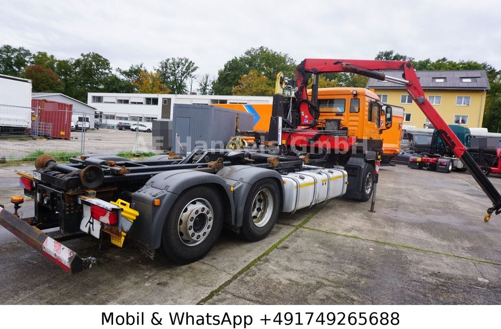 MAN TGS 26.400 BL *Hyva-20.60S/HMF-1444-22/Lenk+Lift - Kancalı yükleyici kamyon, Vinçli kamyon: fotoğraf 3 MAN TGS 26.400 BL *Hyva-20.60S/HMF-1444-22/Lenk+Lift - Kancalı yükleyici kamyon, Vinçli kamyon: fotoğraf 3