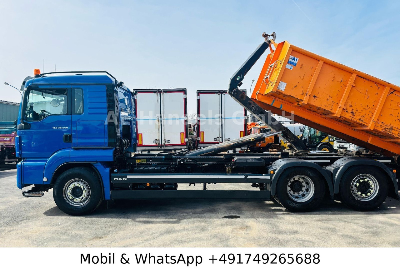 MAN TGS 26.500 L BL 6x2 *Retarder/Lenk+Lift/MEILLER - Kancalı yükleyici kamyon, Vinçli kamyon: fotoğraf 2 MAN TGS 26.500 L BL 6x2 *Retarder/Lenk+Lift/MEILLER - Kancalı yükleyici kamyon, Vinçli kamyon: fotoğraf 2