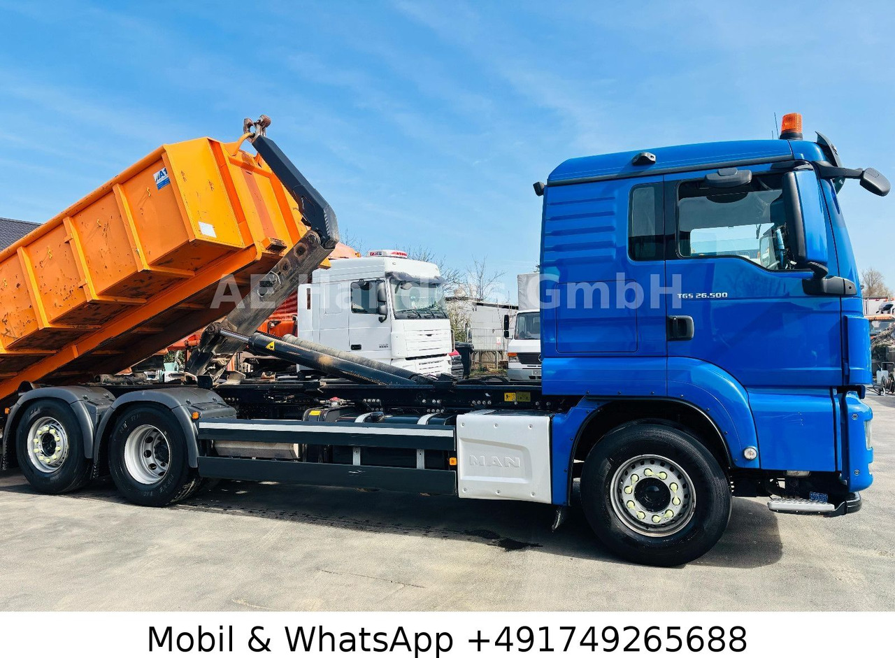 MAN TGS 26.500 L BL 6x2 *Retarder/Lenk+Lift/MEILLER - Kancalı yükleyici kamyon, Vinçli kamyon: fotoğraf 5 MAN TGS 26.500 L BL 6x2 *Retarder/Lenk+Lift/MEILLER - Kancalı yükleyici kamyon, Vinçli kamyon: fotoğraf 5