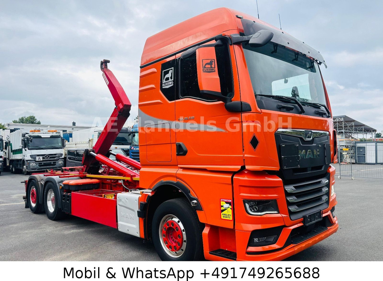 MAN TGX 26.510 BL Kempf VDL-S-18-6200 *Retarder/Lenk - Kancalı yükleyici kamyon: fotoğraf 1 MAN TGX 26.510 BL Kempf VDL-S-18-6200 *Retarder/Lenk - Kancalı yükleyici kamyon: fotoğraf 1