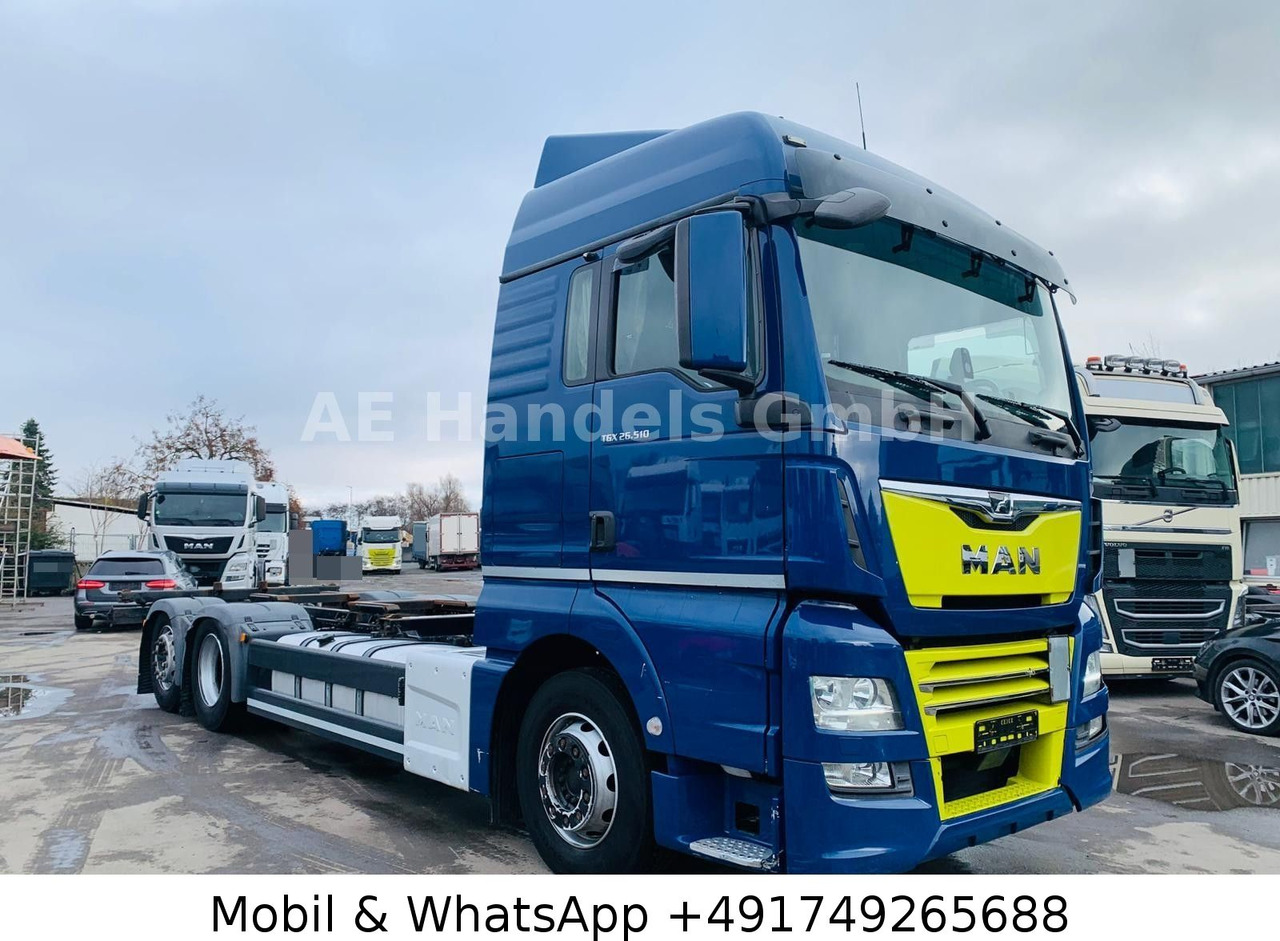 MAN TGX 26.510 XLX LL 6x2 BDF *Retarder/ACC/AHK/Lift - Konteynır taşıyıcı/ Yedek karoser kamyon: fotoğraf 1 MAN TGX 26.510 XLX LL 6x2 BDF *Retarder/ACC/AHK/Lift - Konteynır taşıyıcı/ Yedek karoser kamyon: fotoğraf 1