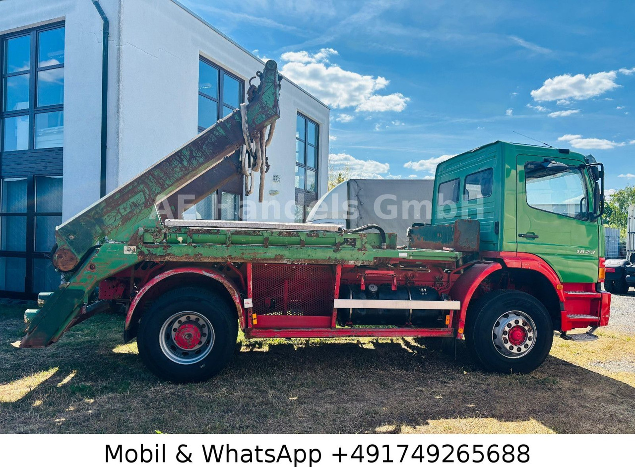 Damperli kamyon, Vinçli kamyon Mercedes-Benz 1823 M BB *Manual / MEILLER-AK-12-MT / Analog: fotoğraf 6