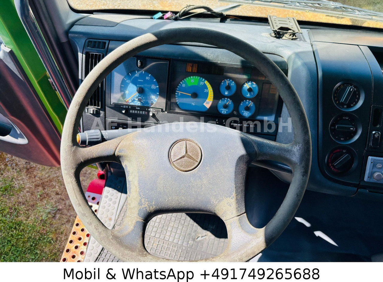 Damperli kamyon, Vinçli kamyon Mercedes-Benz 1823 M BB *Manual / MEILLER-AK-12-MT / Analog: fotoğraf 20