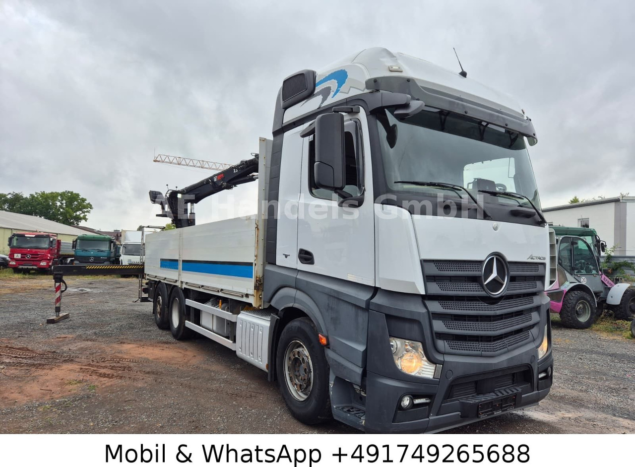 Mercedes-Benz Actros IV 2646 L LL 6x2 *Retarder/Hiab-177K-Pro - Sal/ Açık kasa kamyon, Vinçli kamyon: fotoğraf 3 Mercedes-Benz Actros IV 2646 L LL 6x2 *Retarder/Hiab-177K-Pro - Sal/ Açık kasa kamyon, Vinçli kamyon: fotoğraf 3