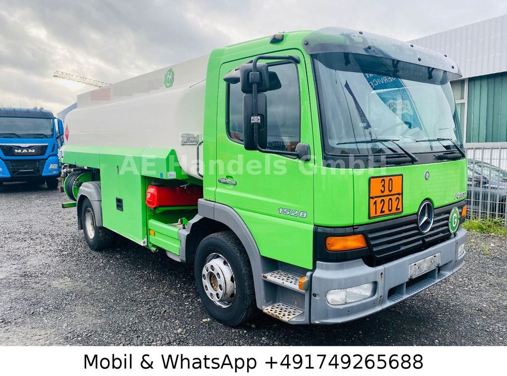 Mercedes-Benz Atego 1528 S BL *Rohr-12m³/Manual/Analog/Kamera - Tanker kamyon: fotoğraf 1 Mercedes-Benz Atego 1528 S BL *Rohr-12m³/Manual/Analog/Kamera - Tanker kamyon: fotoğraf 1