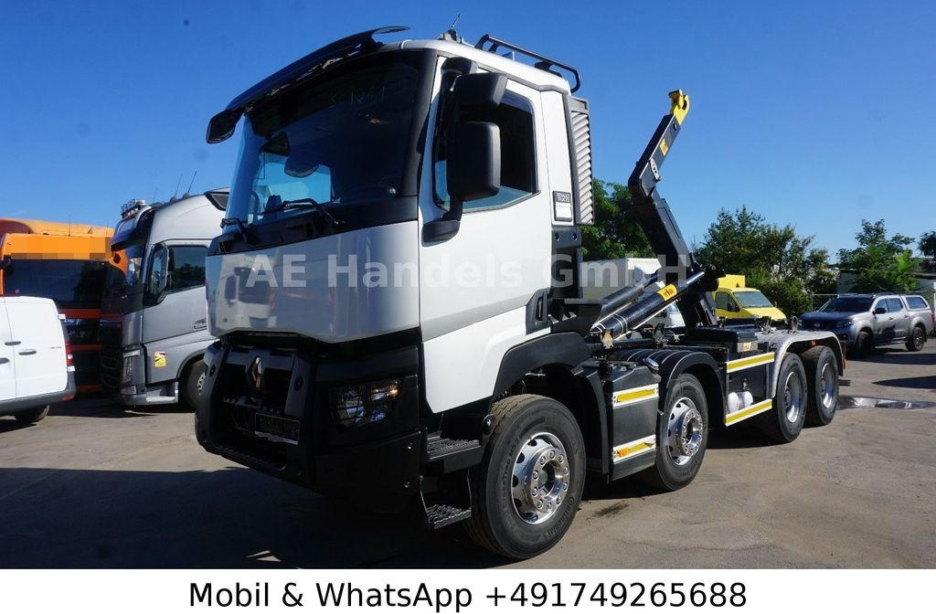 Renault C520 BB 8x4*Retarder/Hyva-26.55S-Schub/Kamera/AP - Kancalı yükleyici kamyon: fotoğraf 1 Renault C520 BB 8x4*Retarder/Hyva-26.55S-Schub/Kamera/AP - Kancalı yükleyici kamyon: fotoğraf 1