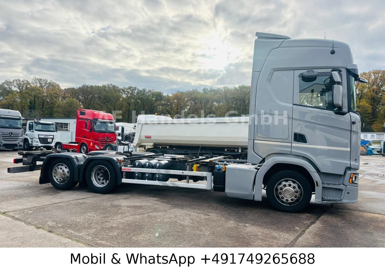 Scania S450 HighLine BDF *Retarder/Lenk+Lift/Multi/LBW - Konteynır taşıyıcı/ Yedek karoser kamyon: fotoğraf 2 Scania S450 HighLine BDF *Retarder/Lenk+Lift/Multi/LBW - Konteynır taşıyıcı/ Yedek karoser kamyon: fotoğraf 2