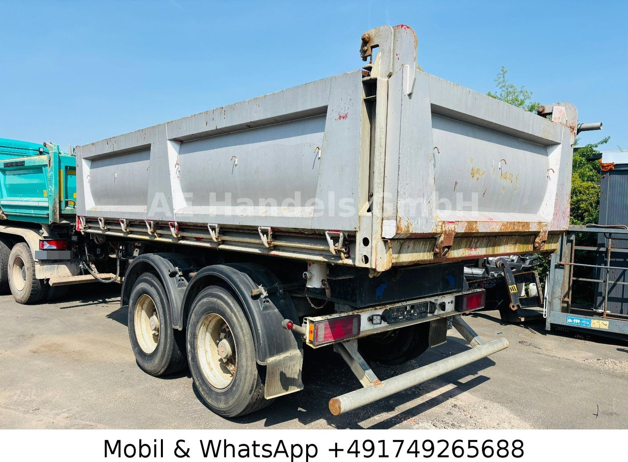 Schmitz Cargobull ZKI 18 Tandem Stahl *11m³ / Rollplane / SAF - Damperli römork: fotoğraf 5 Schmitz Cargobull ZKI 18 Tandem Stahl *11m³ / Rollplane / SAF - Damperli römork: fotoğraf 5