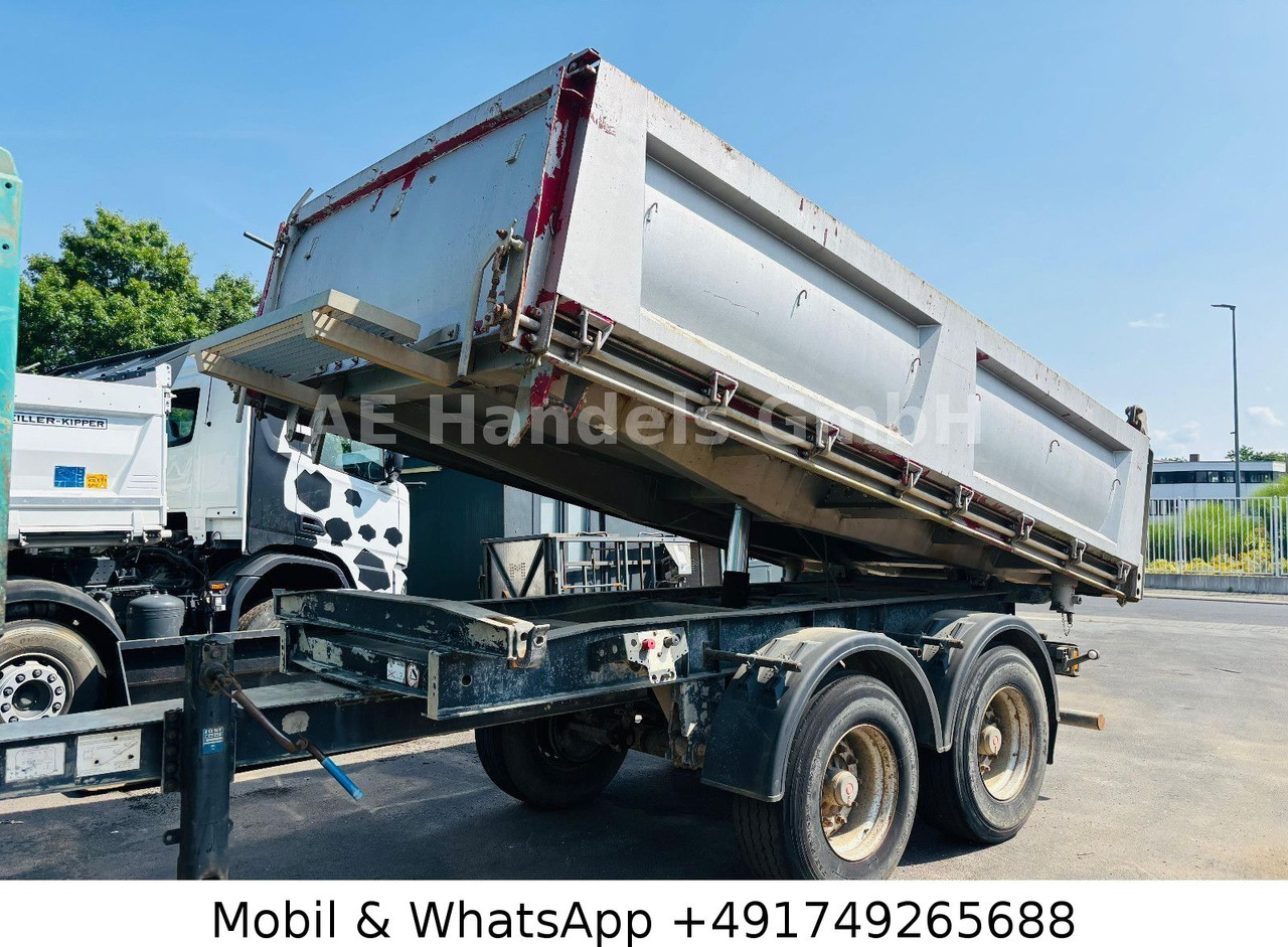 Schmitz Cargobull ZKI 18 Tandem Stahl *11m³ / Rollplane / SAF - Damperli römork: fotoğraf 1 Schmitz Cargobull ZKI 18 Tandem Stahl *11m³ / Rollplane / SAF - Damperli römork: fotoğraf 1