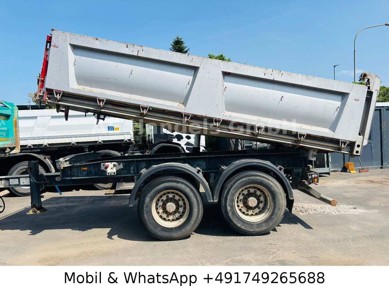 Schmitz Cargobull ZKI 18 Tandem Stahl *11m³ / Rollplane / SAF - Damperli römork: fotoğraf 3 Schmitz Cargobull ZKI 18 Tandem Stahl *11m³ / Rollplane / SAF - Damperli römork: fotoğraf 3