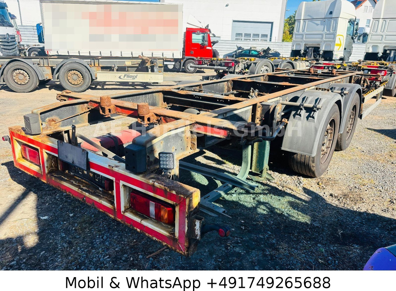 Schmitz Cargobull ZWF 18/L Tandem BDF Tiefgekoppelt*Scheibenbremse - Konteynır taşıyıcı/ Yedek karoser römork: fotoğraf 3 Schmitz Cargobull ZWF 18/L Tandem BDF Tiefgekoppelt*Scheibenbremse - Konteynır taşıyıcı/ Yedek karoser römork: fotoğraf 3