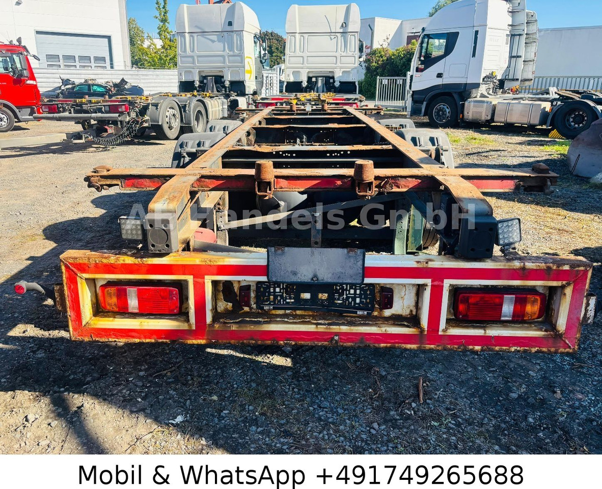 Schmitz Cargobull ZWF 18/L Tandem BDF Tiefgekoppelt*Scheibenbremse - Konteynır taşıyıcı/ Yedek karoser römork: fotoğraf 4 Schmitz Cargobull ZWF 18/L Tandem BDF Tiefgekoppelt*Scheibenbremse - Konteynır taşıyıcı/ Yedek karoser römork: fotoğraf 4